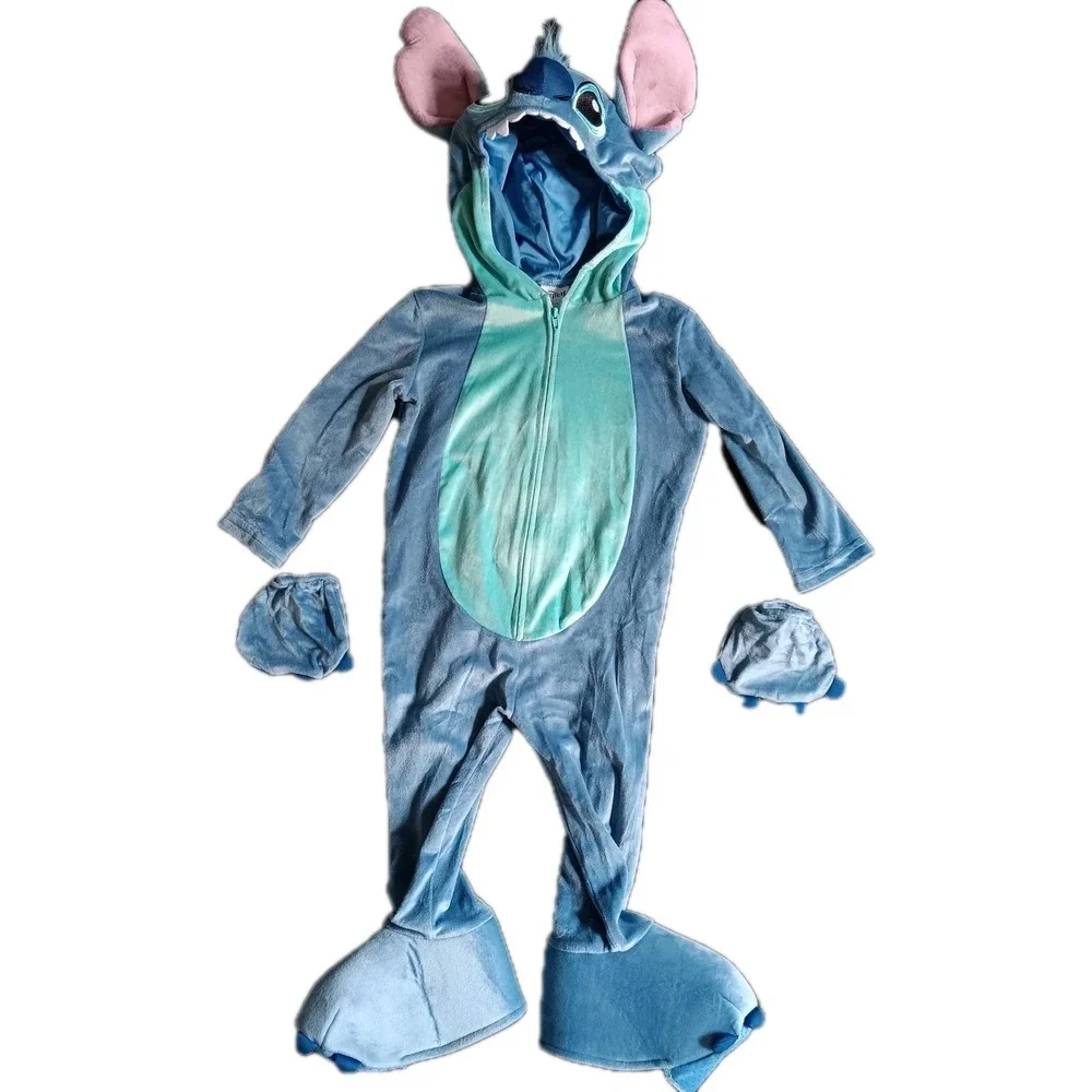 Spirit Disney STITCH Jumpsuit Halloween Pretend Cosplay Costume Toddler Size 2T